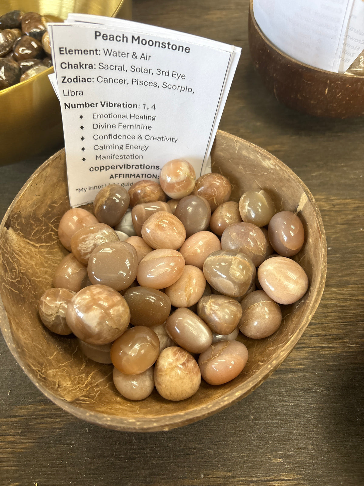 Peach Moonstone