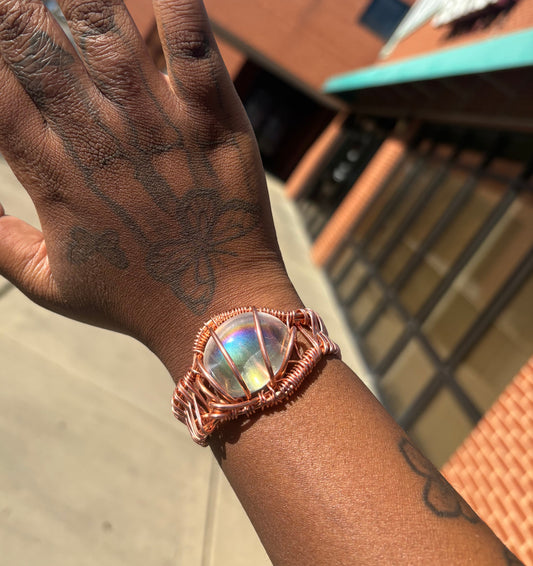 Angel Aura Quartz Bracelet