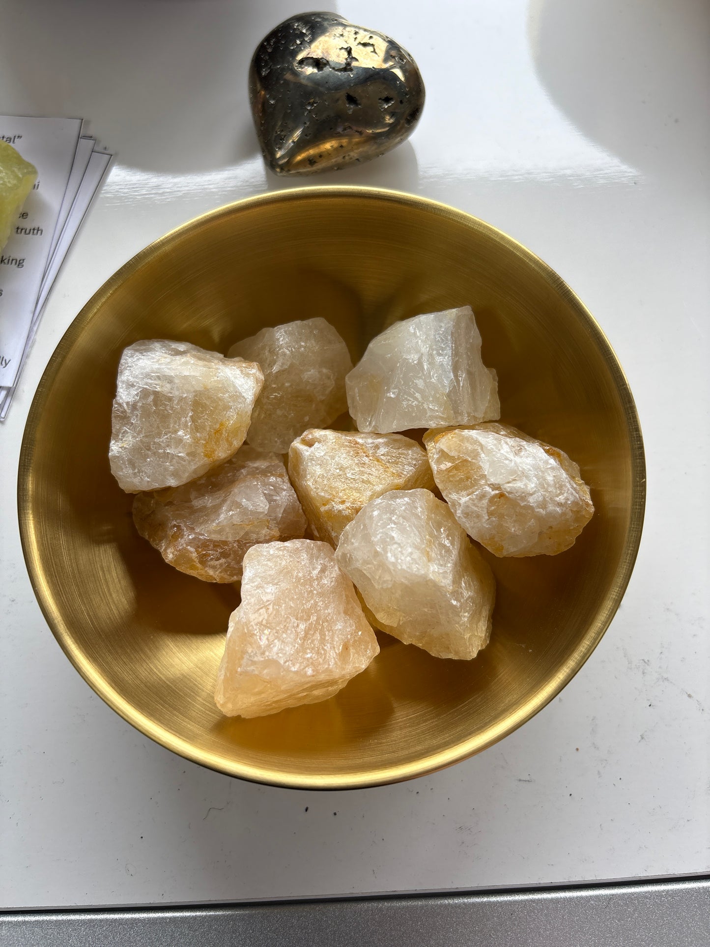 Raw Golden Healer Quartz