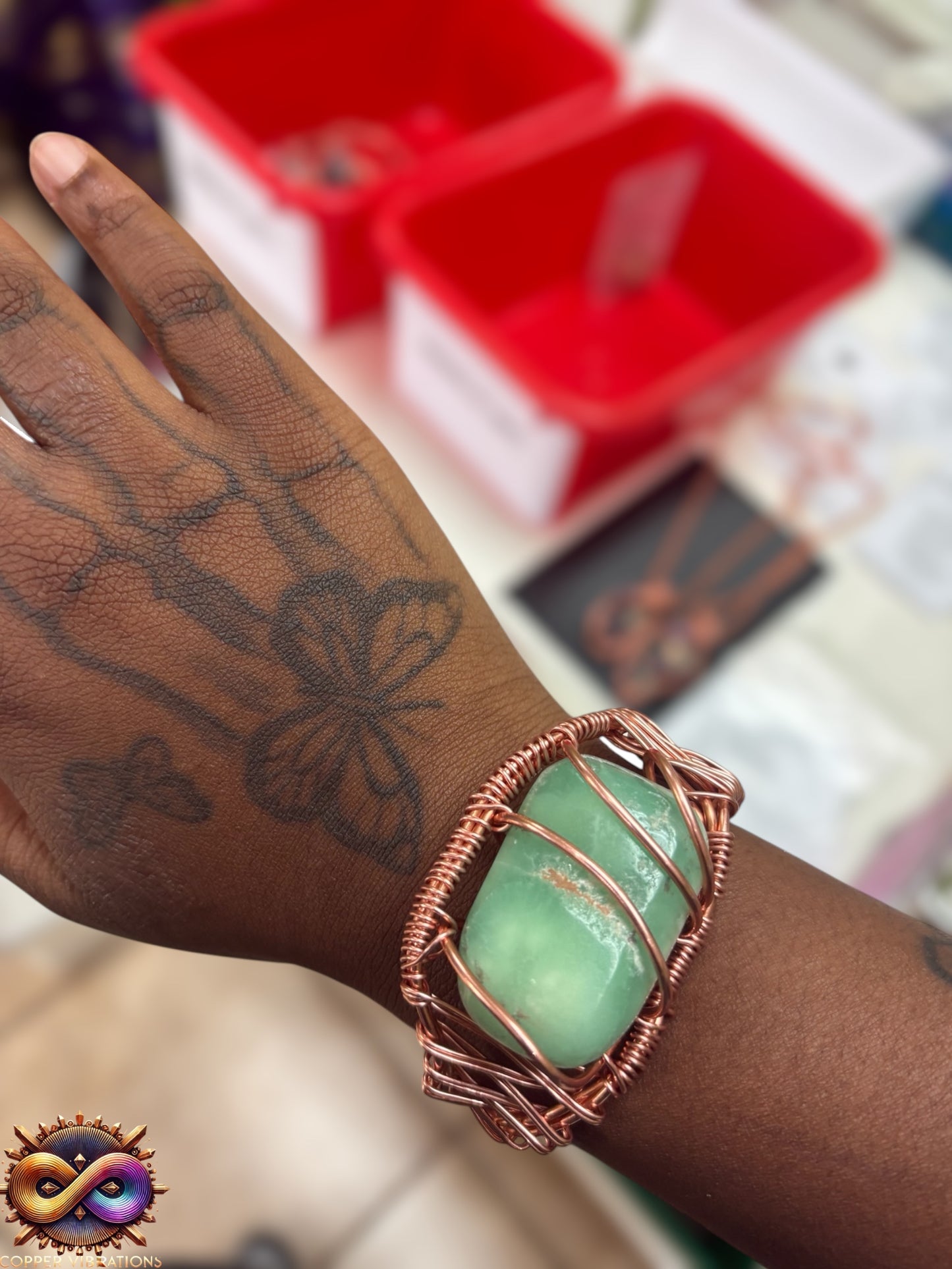 Caribbean Blue Calcite Bracelet