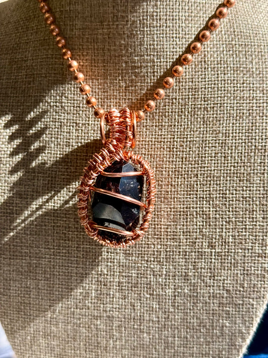 High Quality Garnet 24” Necklace
