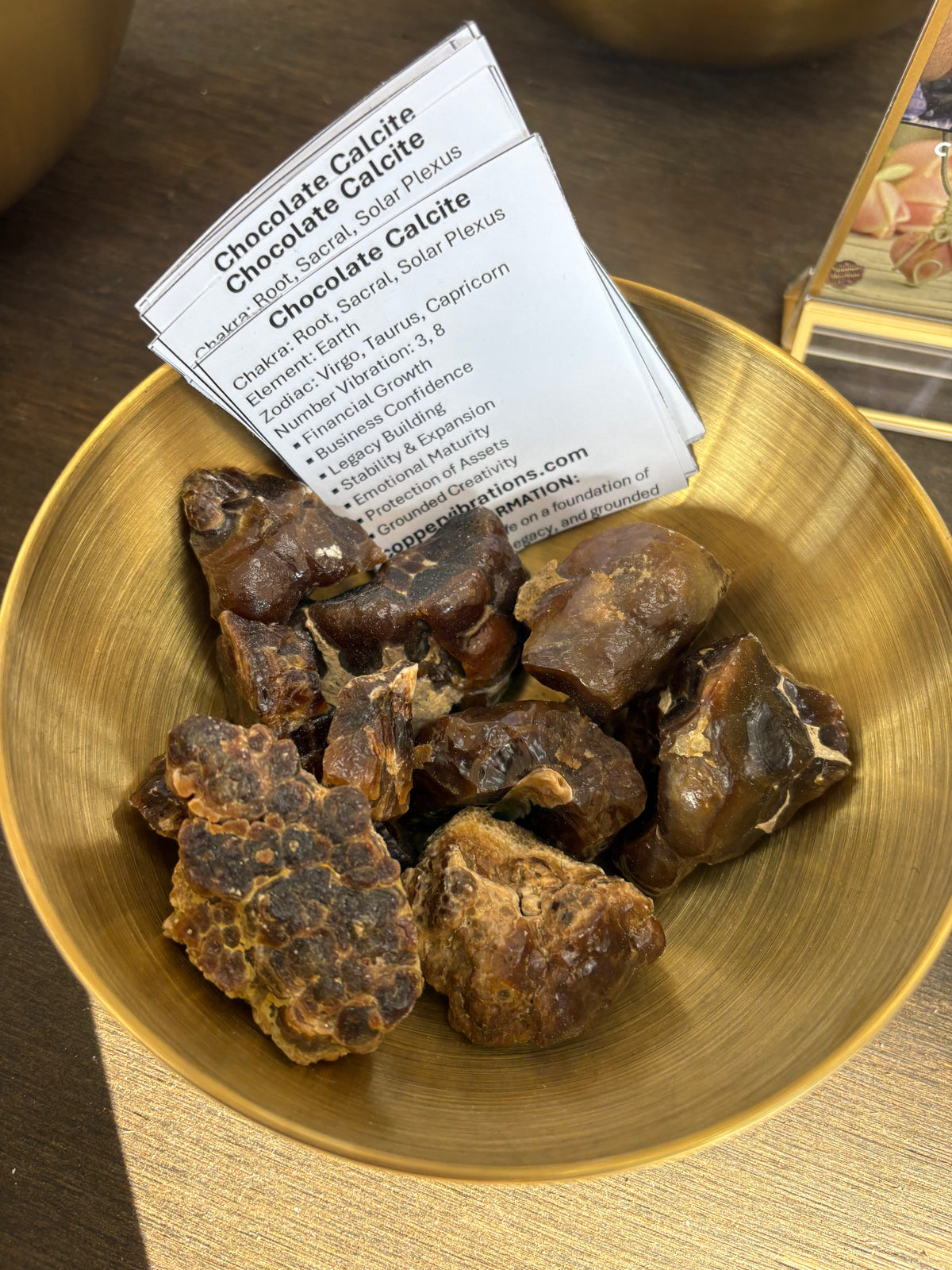 Raw Chocolate Calcite