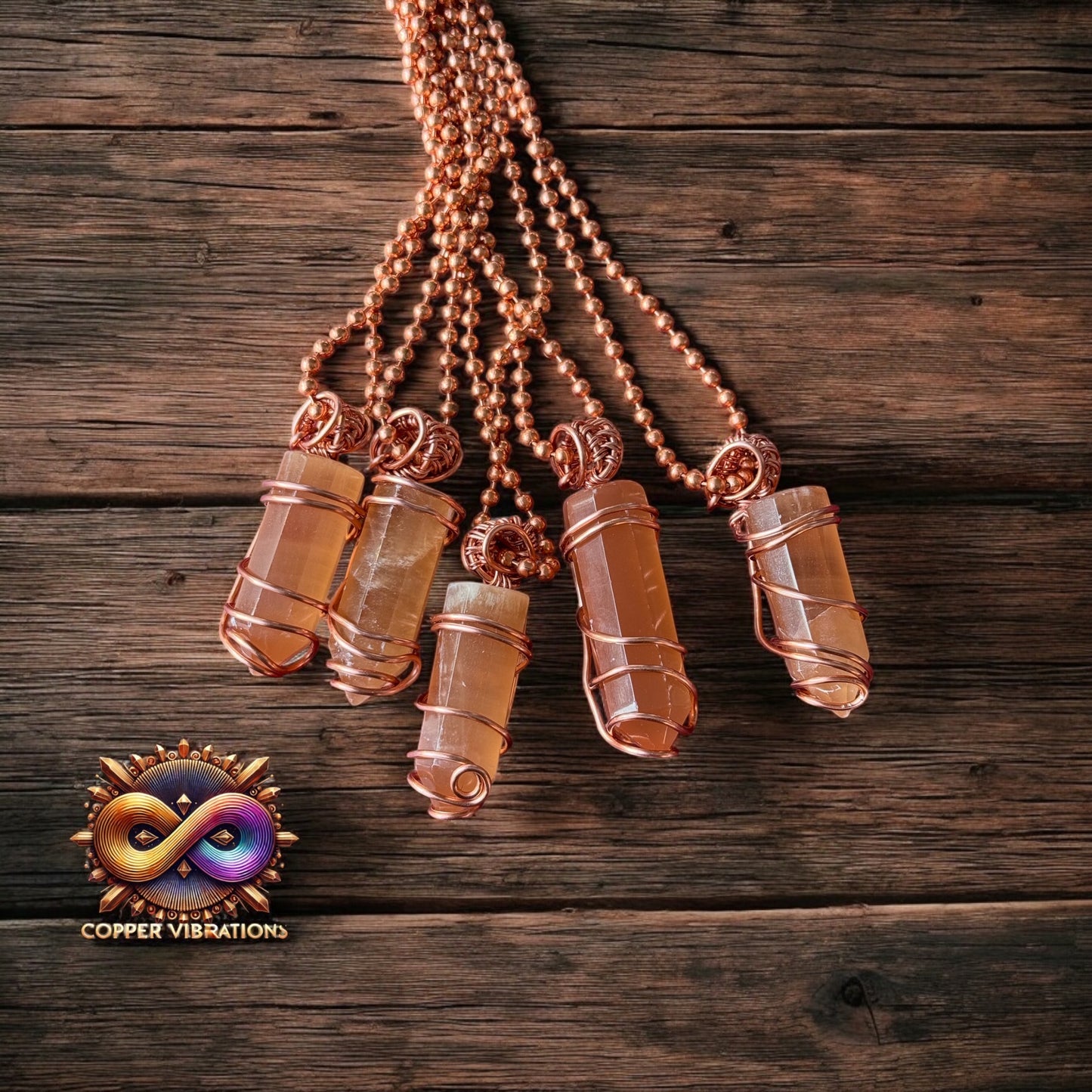 Honey Calcite Necklace