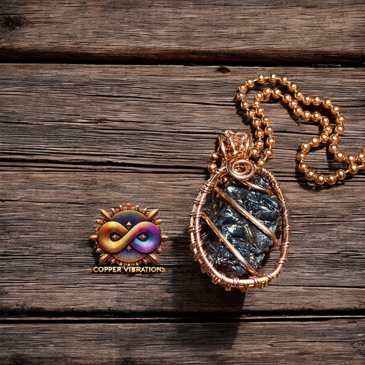 Small Elite Noble Shungite Necklace