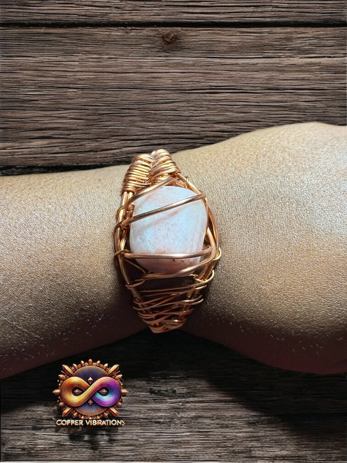 Rose Calcite Bracelet