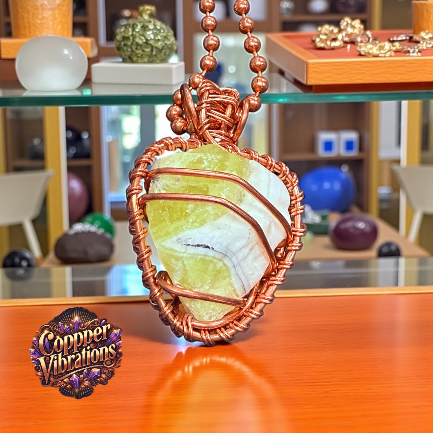 Raw Brucite 24” Necklace