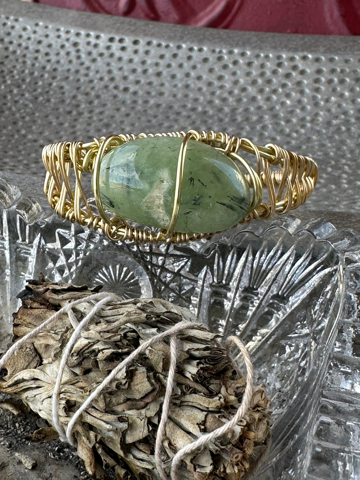 Brass Gemstone Bracelets