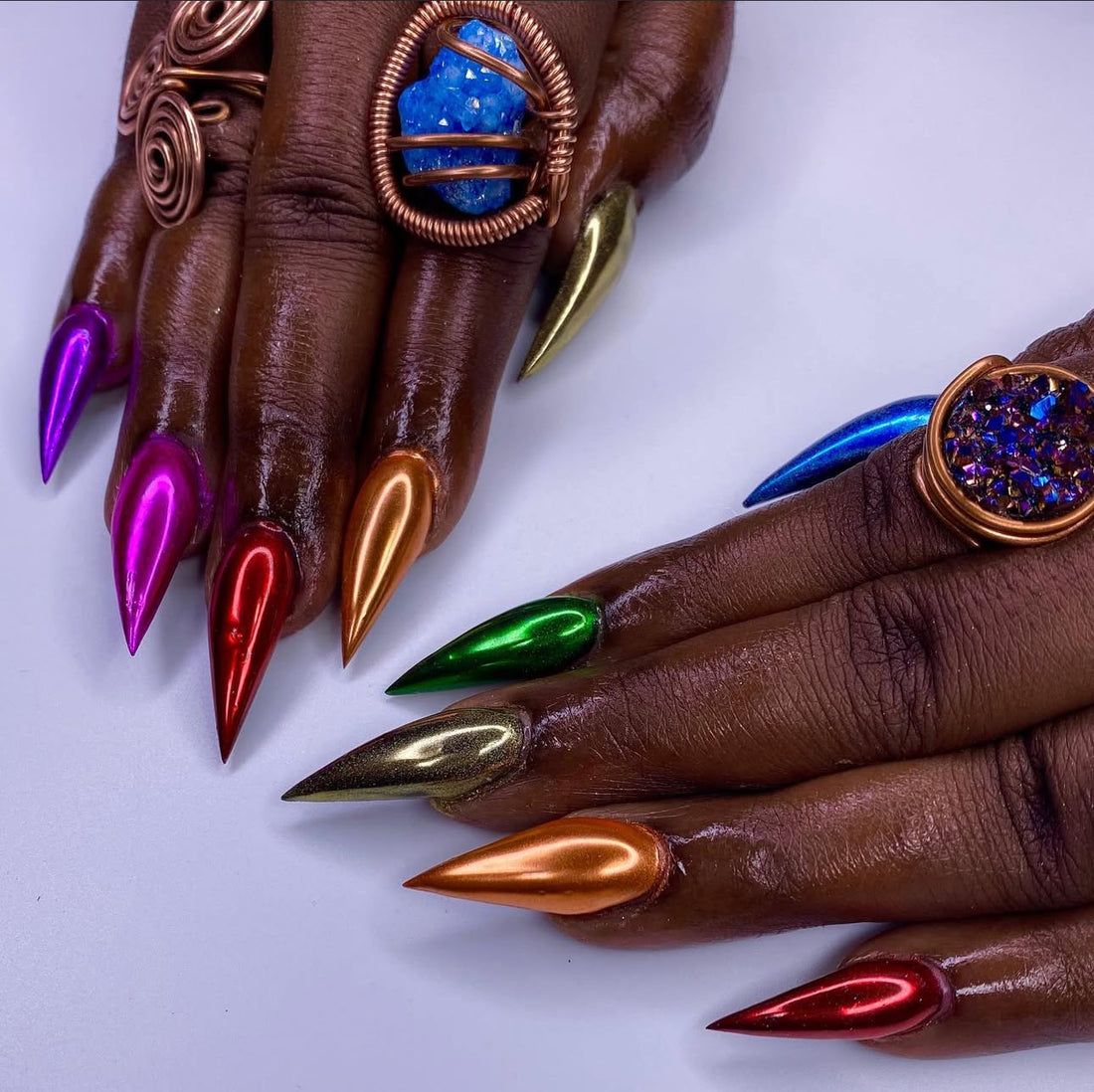 Rings from Copper Vibrations 