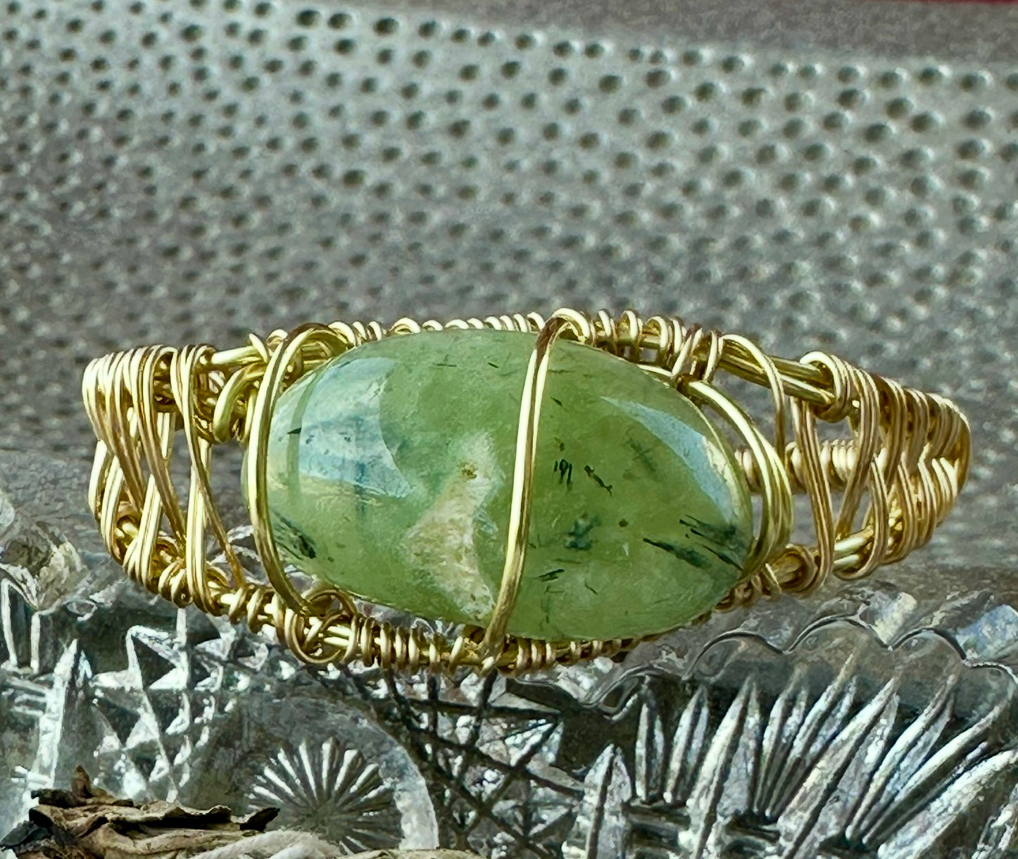 Brass Gemstone Bracelets
