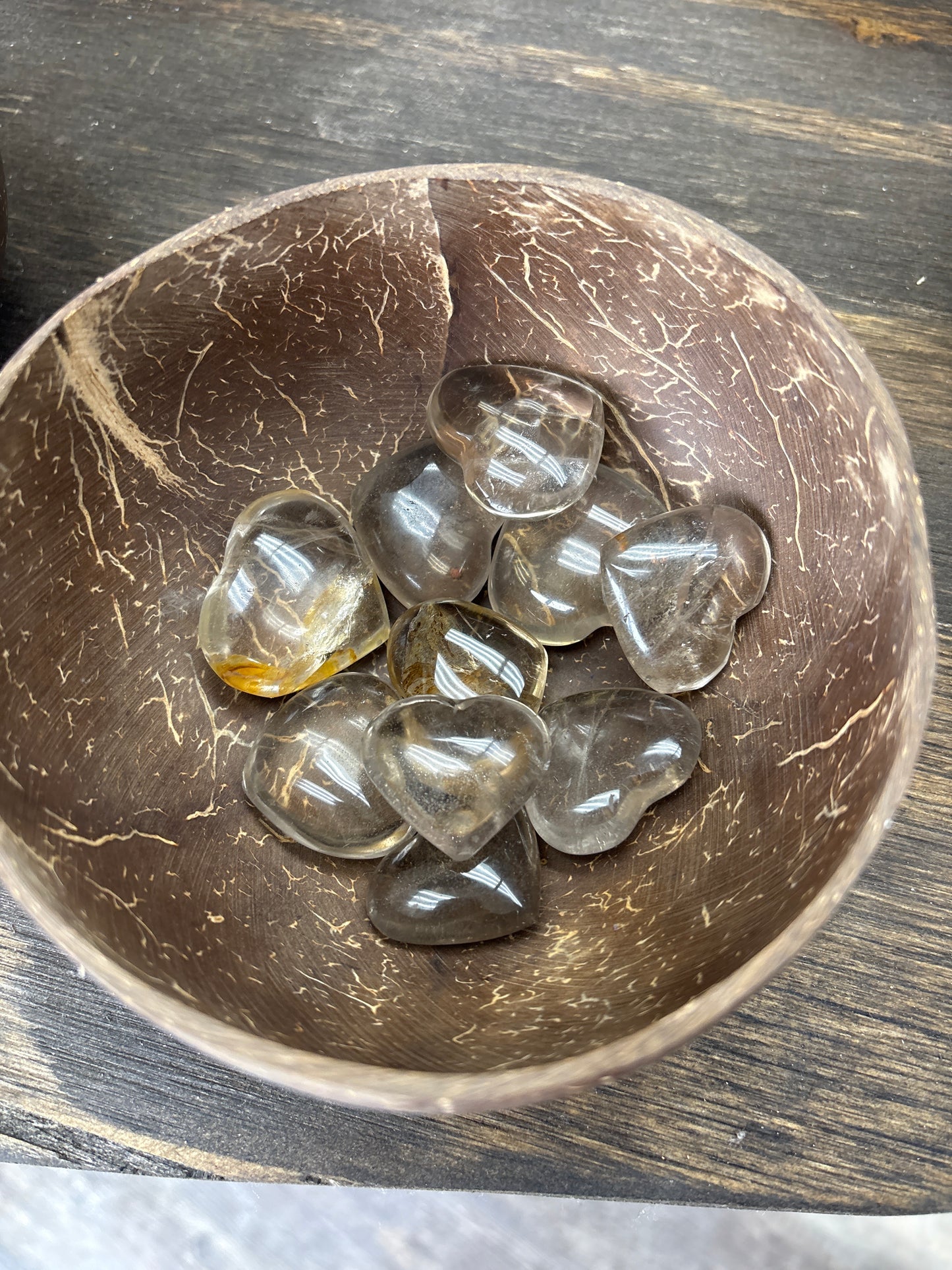 Smokey Quartz Heart