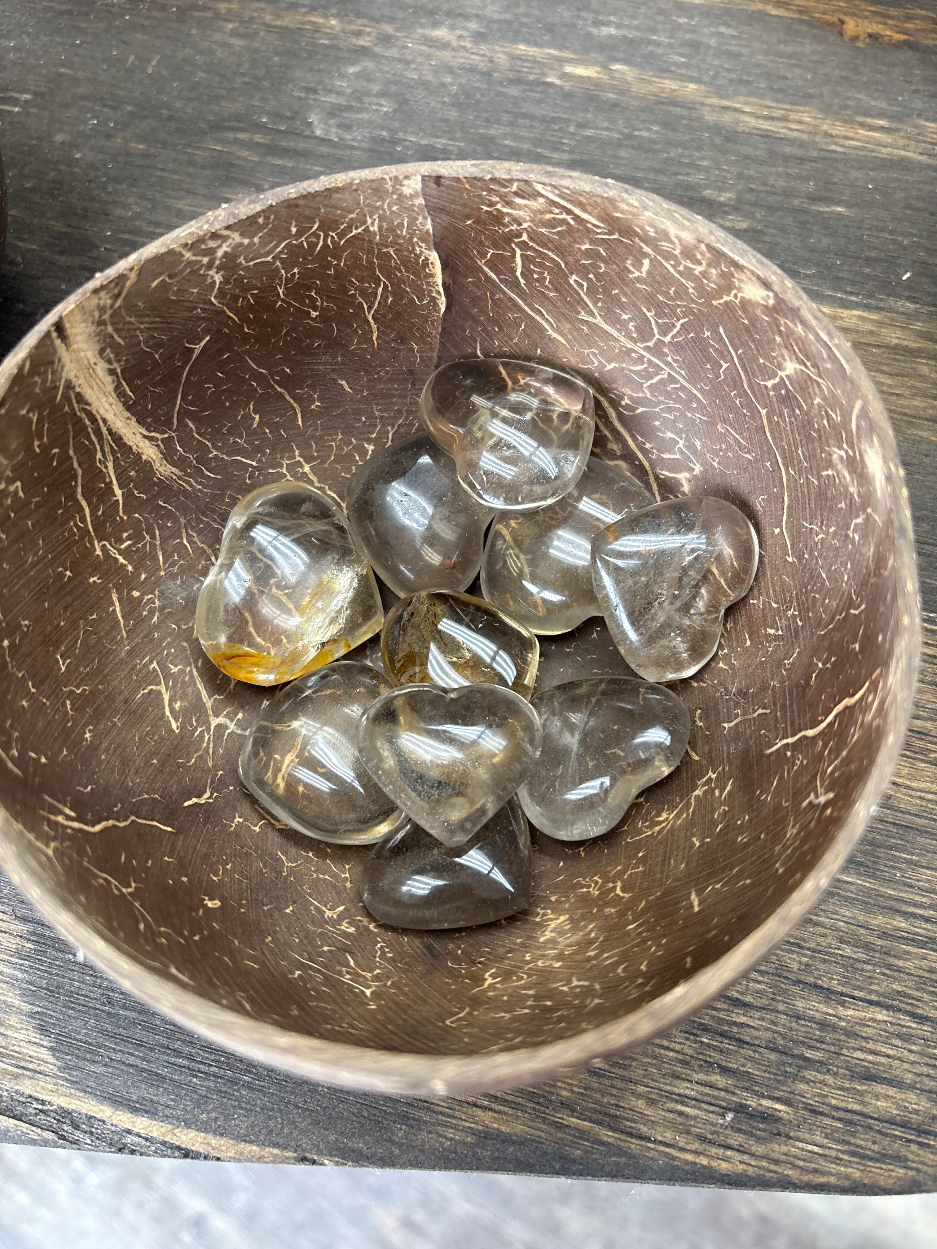 Smokey Quartz Heart