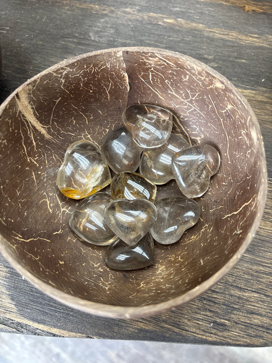 Smokey Quartz Heart