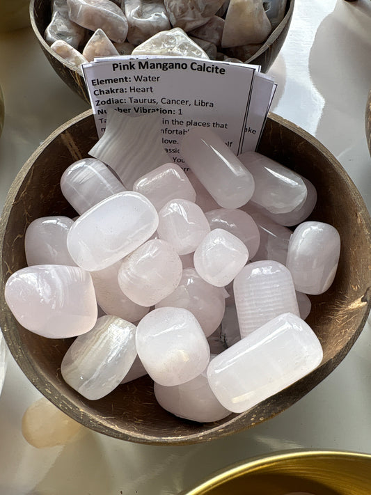 Pink Mangano Calcite