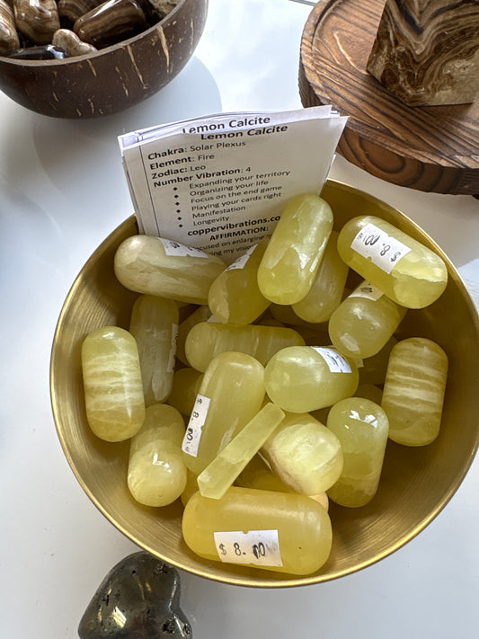 Lemon Calcite Capsules
