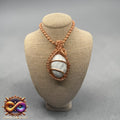 Howlite 24” Copper Necklace