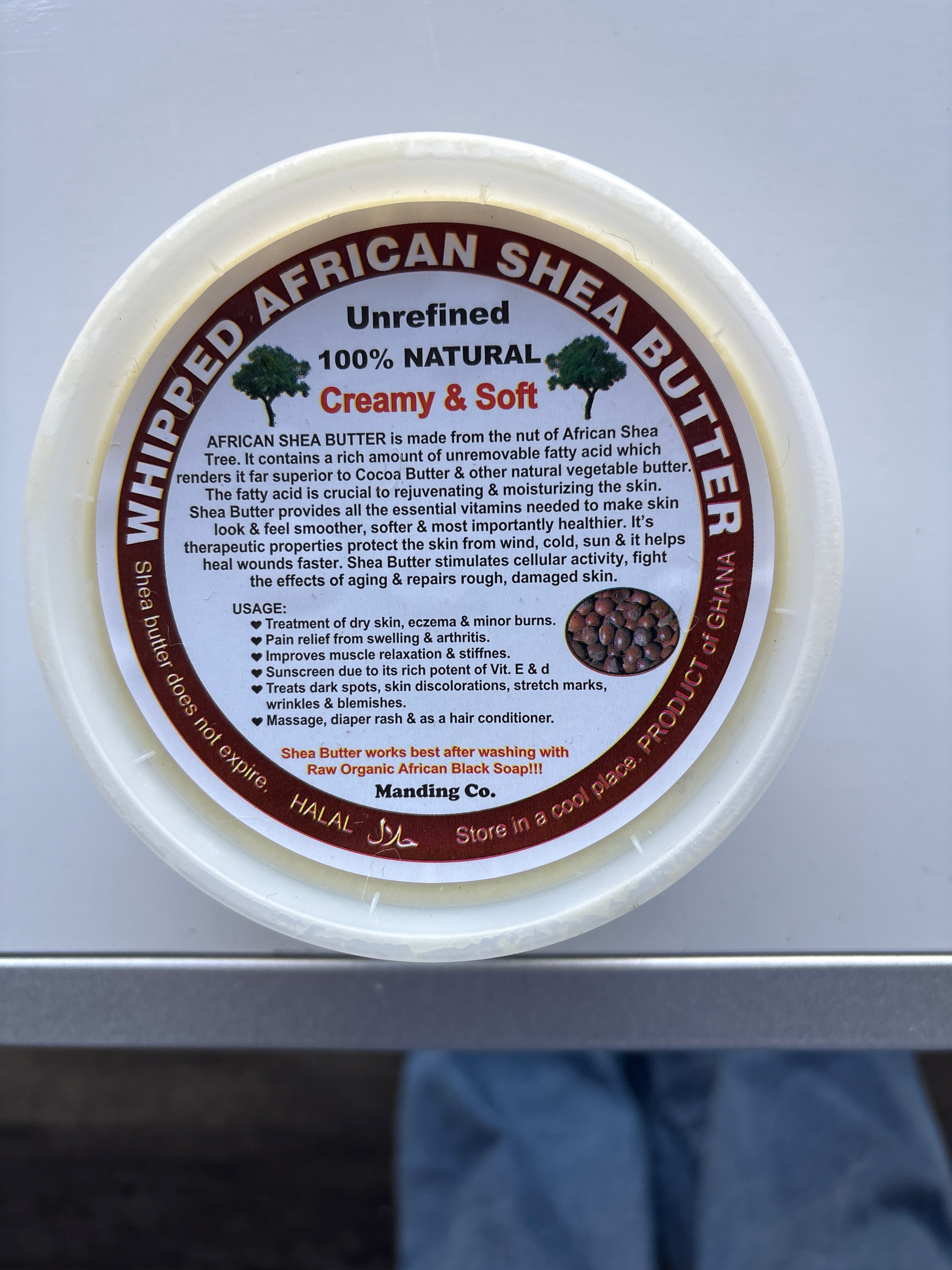 White Whipped Shea Butter