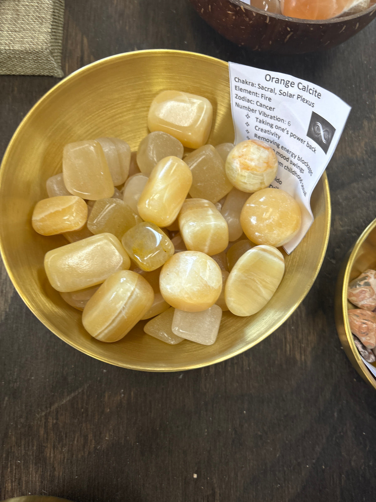 Orange Calcite