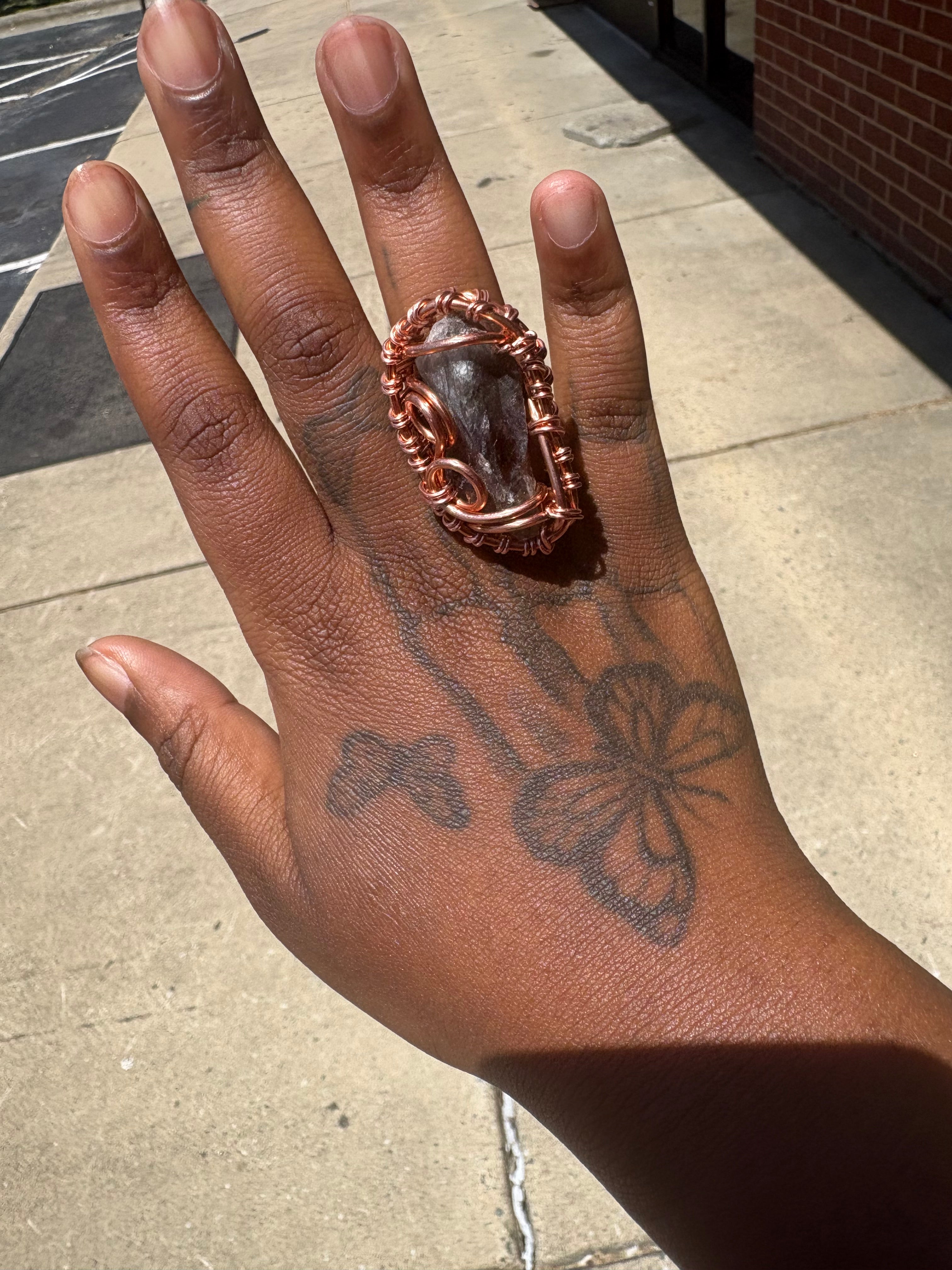 Super 7 Copper Ring