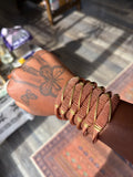 Copper & Brass Harmony Bangles