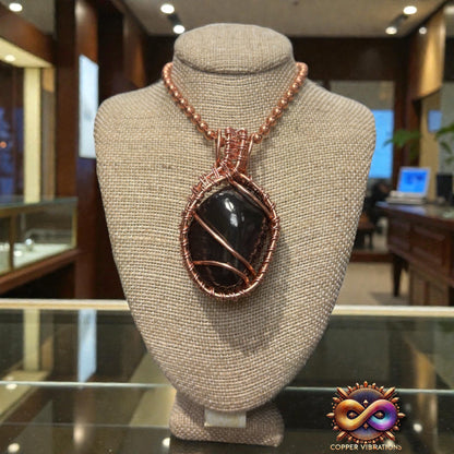 Shungite 24” Copper Necklace