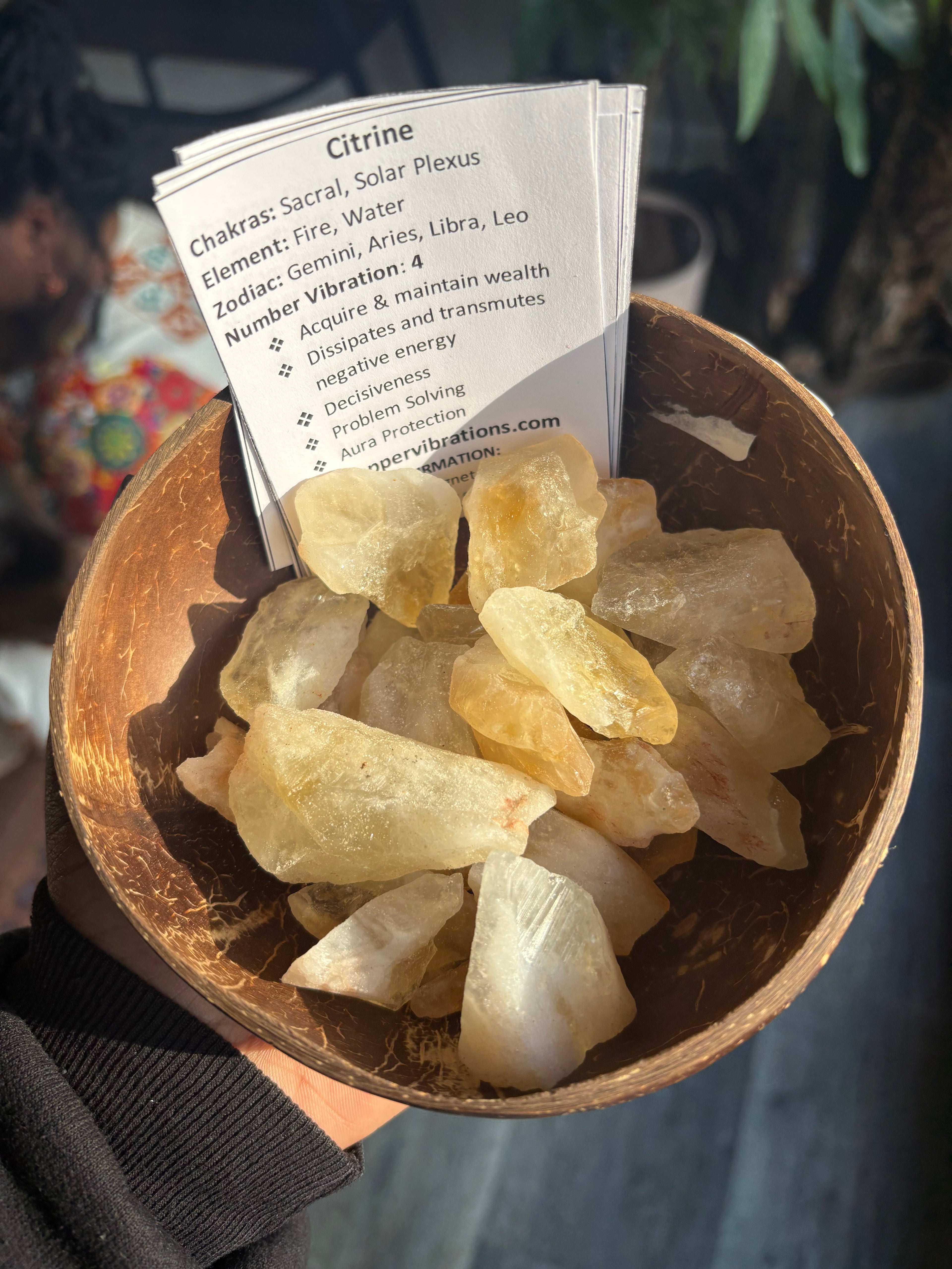Raw Citrine