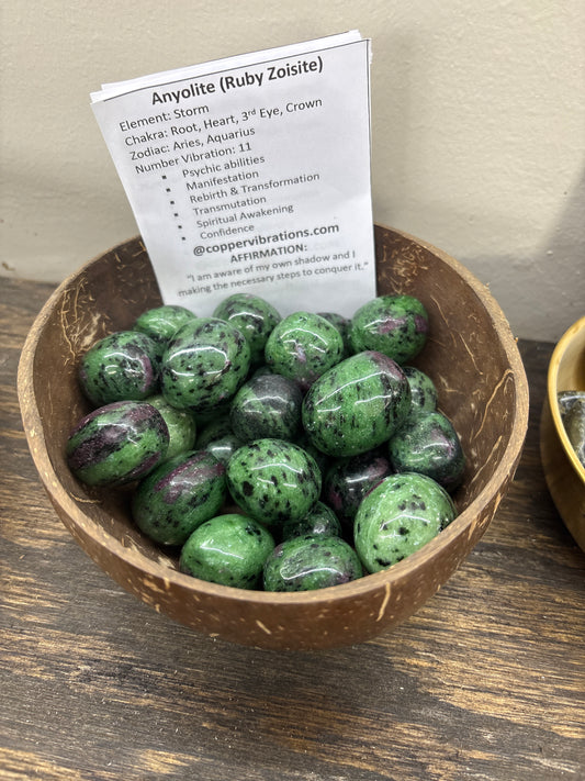 Anyolite (Ruby Zoisite)
