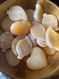 Orange Calcite Leaves