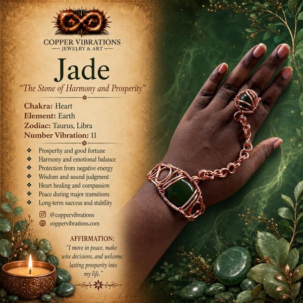 Gemstone Copper Freedom Bracelets