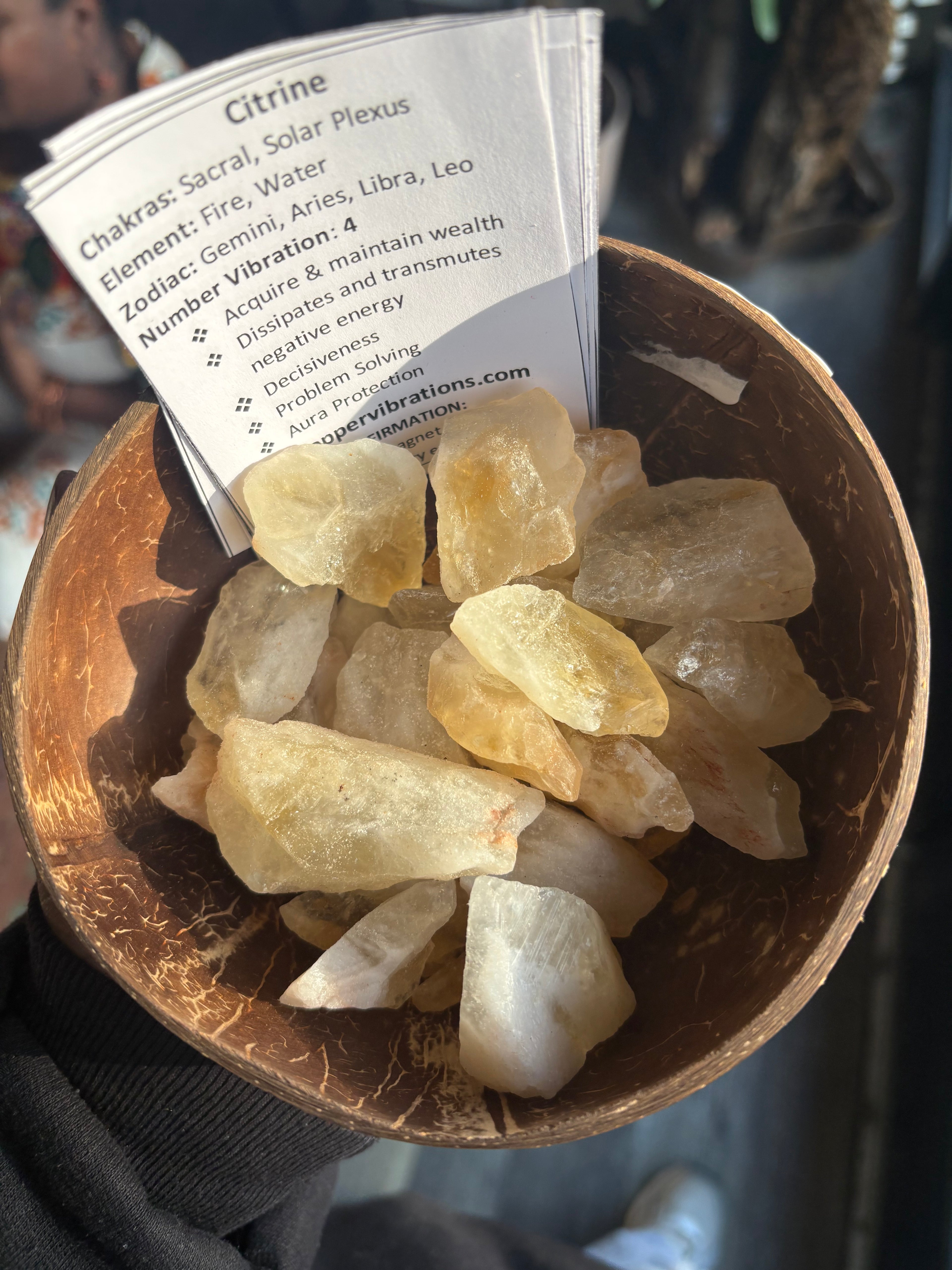Raw Citrine