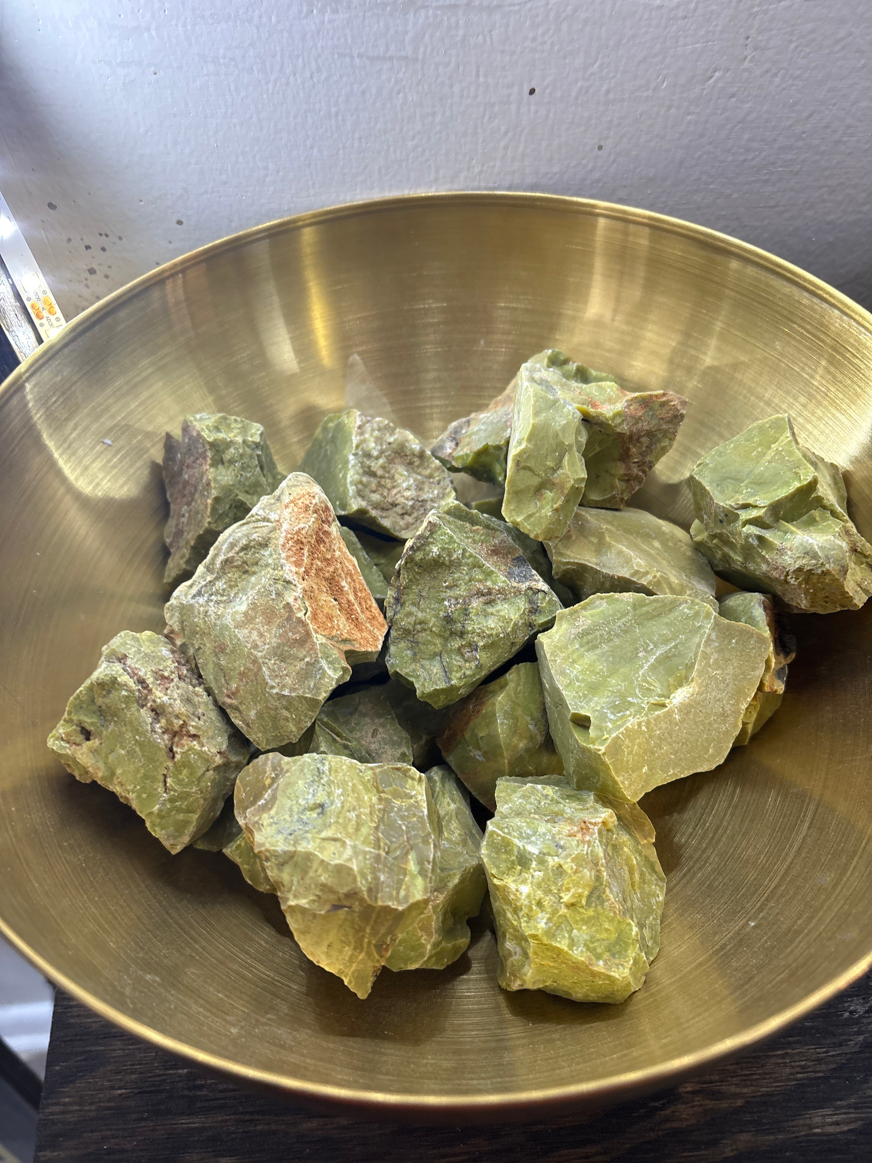 Raw Green Opal