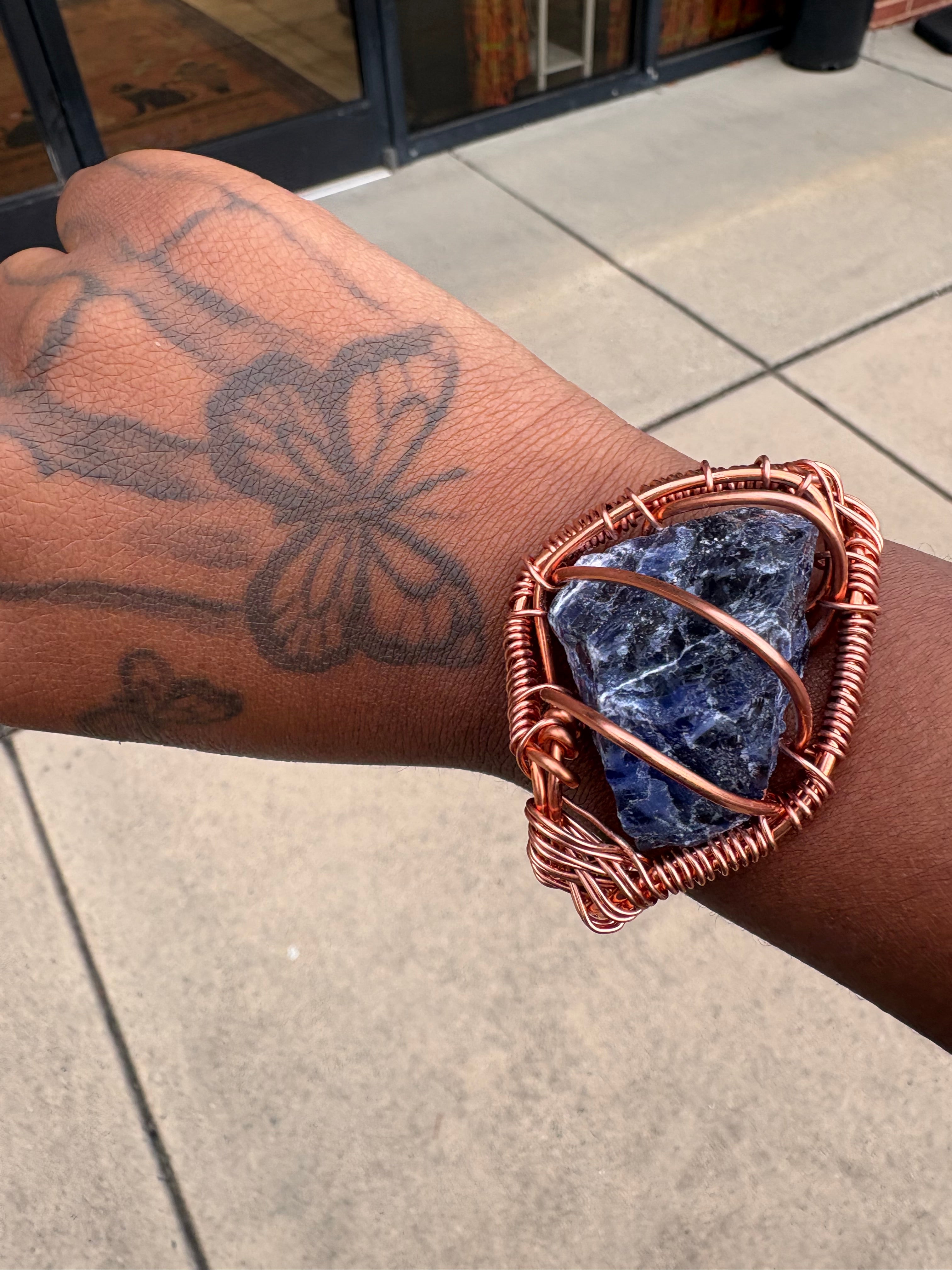 Sodalite Bracelet (Raw)