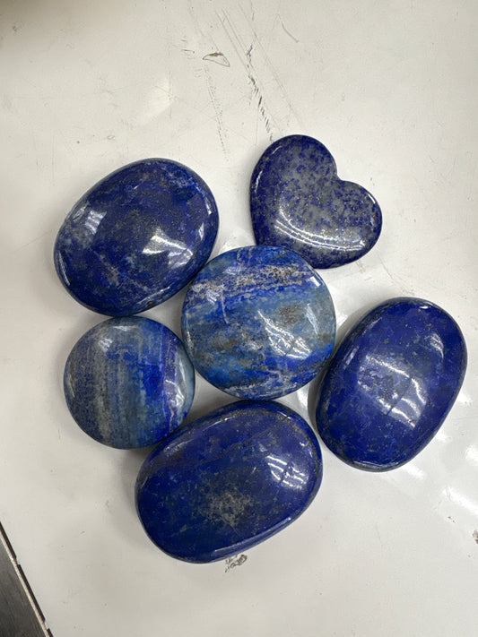 Lapis Lazuli Palm Stones