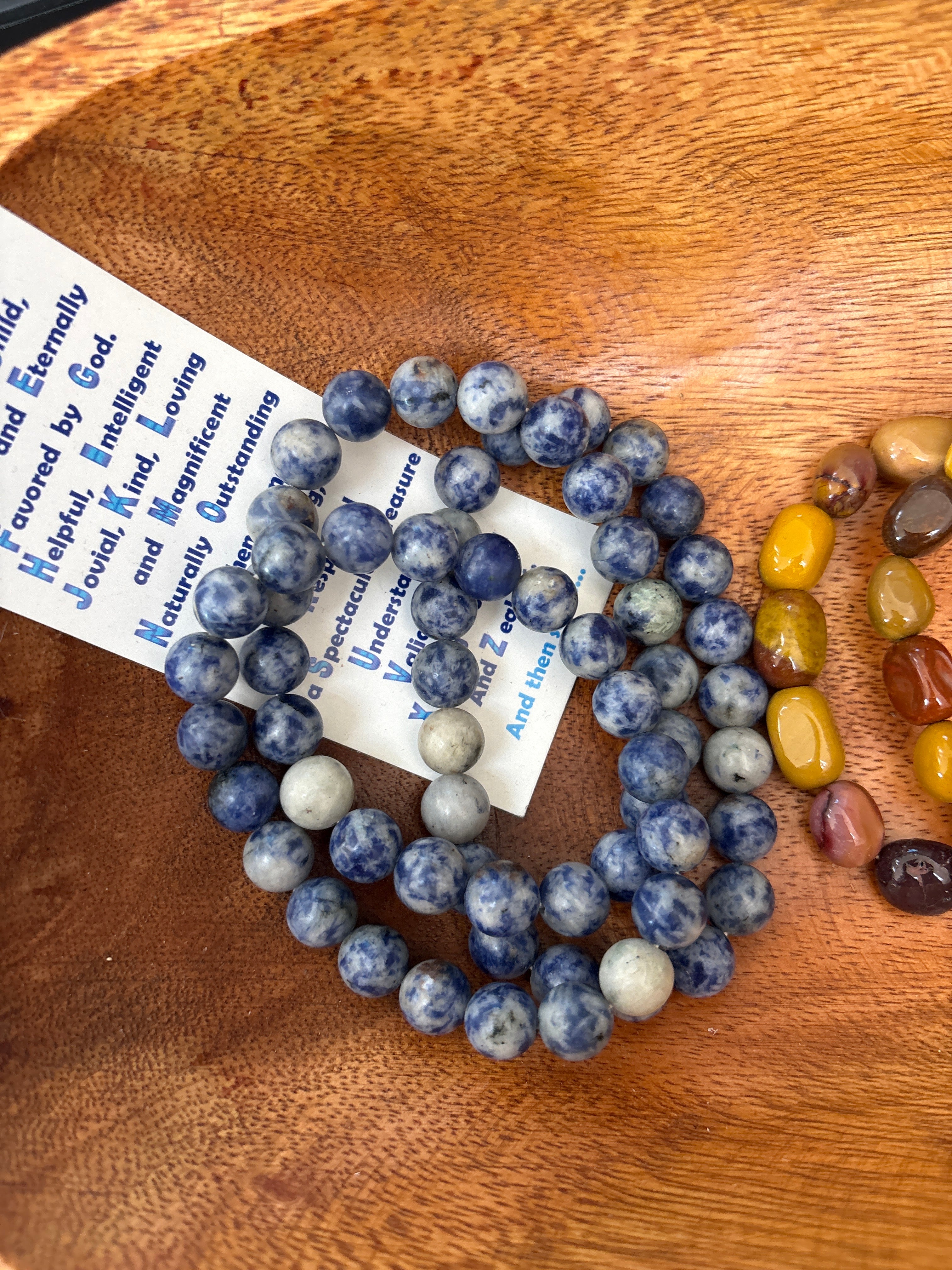 10mm Beaded Bracelet