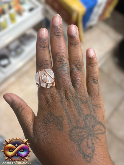 Gemstone Heart Rings