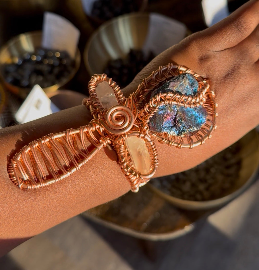 XL Divine Ankh Cuff