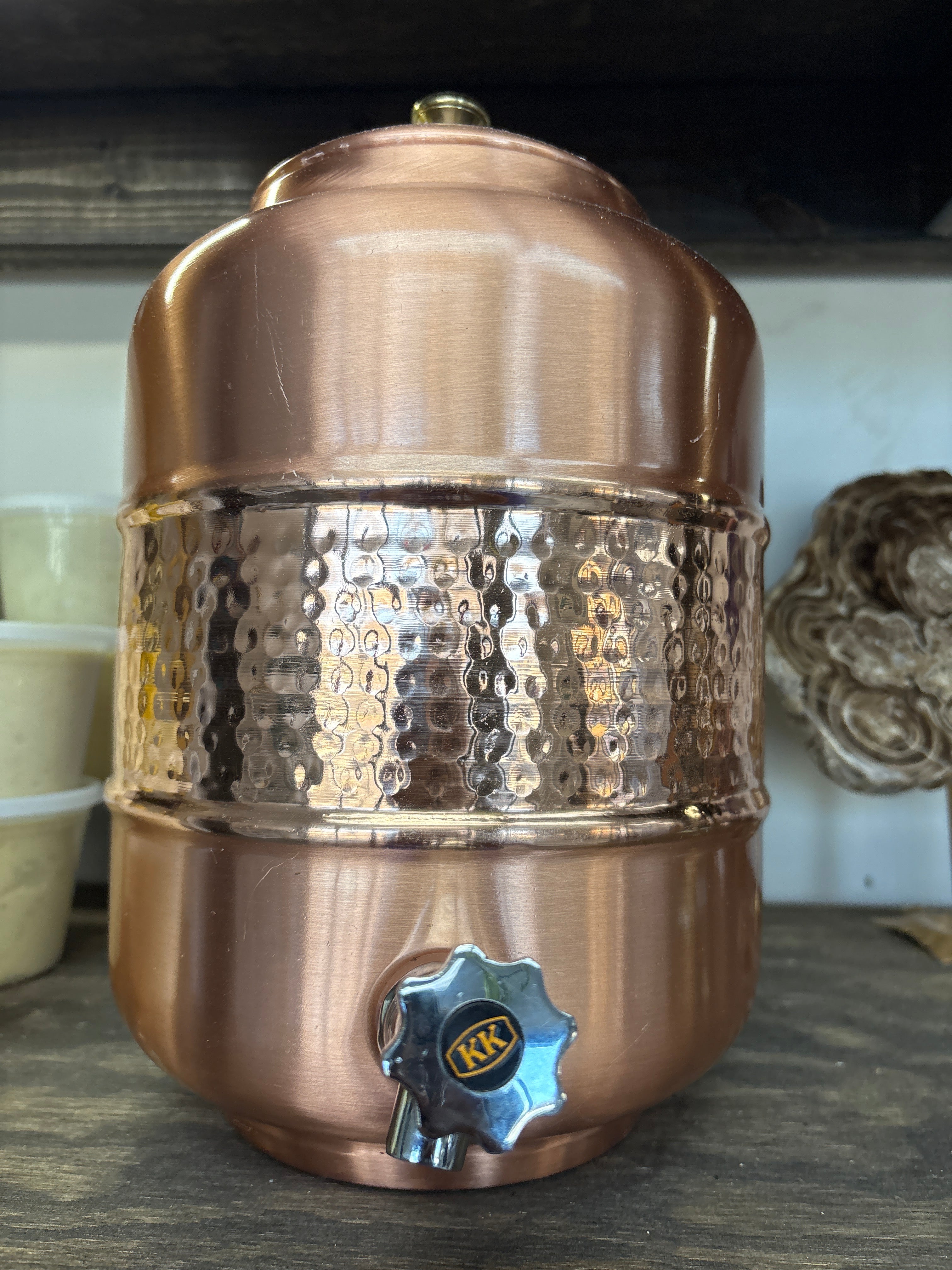 Copper Water Pitcher