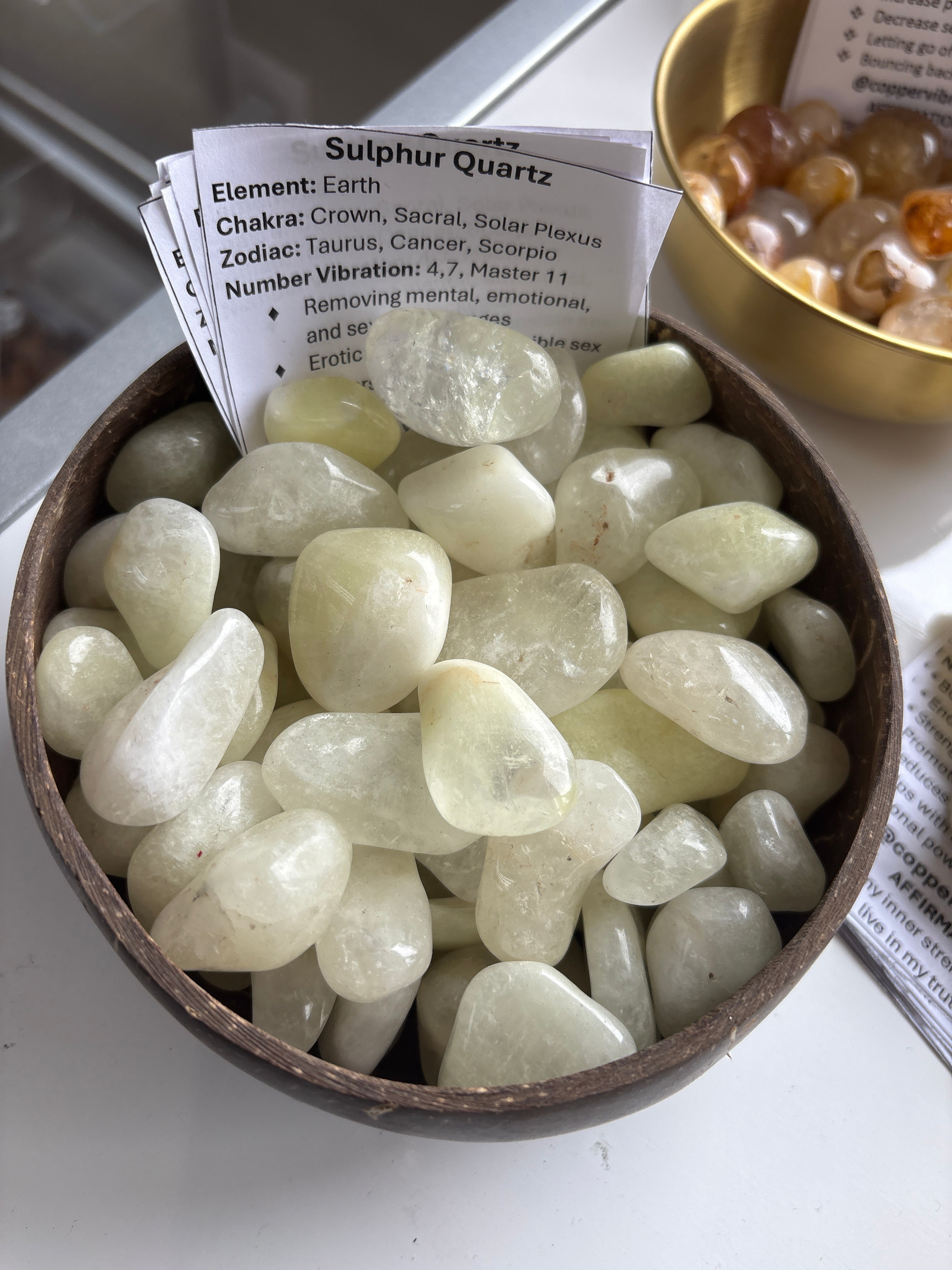 Sulphur Quartz