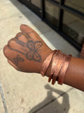 Freestyle Flat Copper Bangles