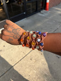Jumbo Chakra Helix Bracelets