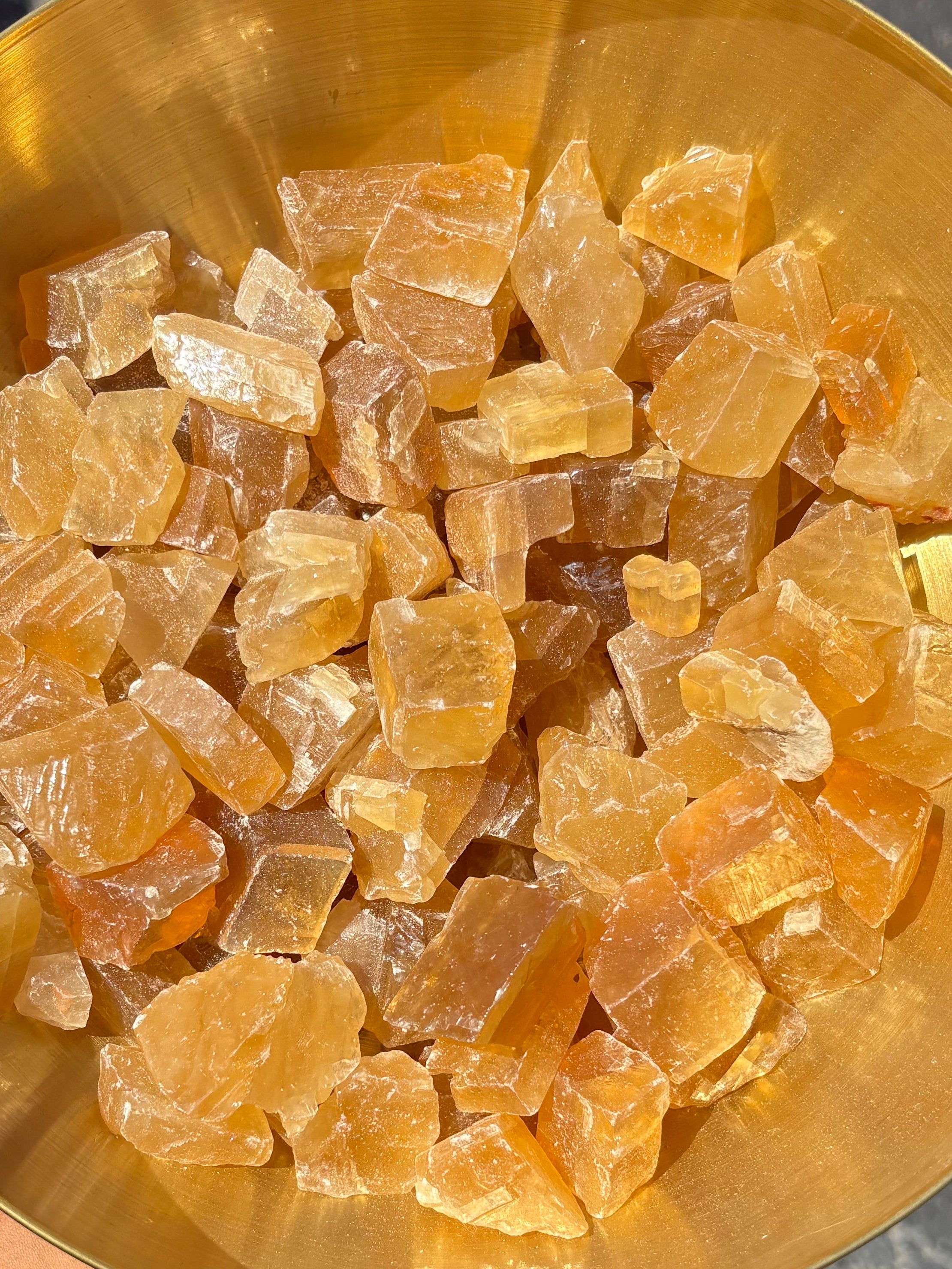 Raw Honey Calcite
