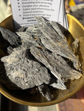 Black Kyanite Raw Stones