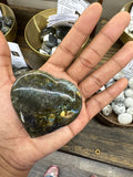 Labradorite Heart