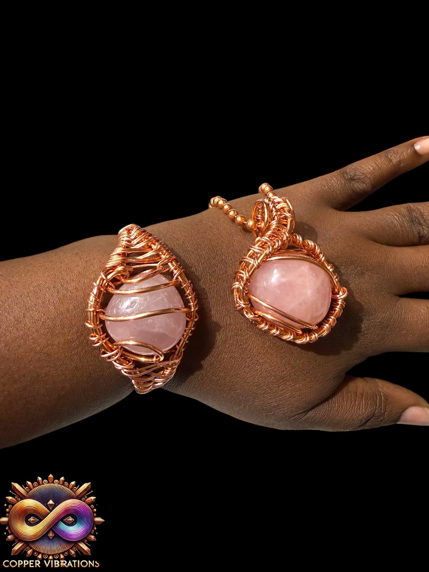 Self Love Rose Quartz 2pc Set