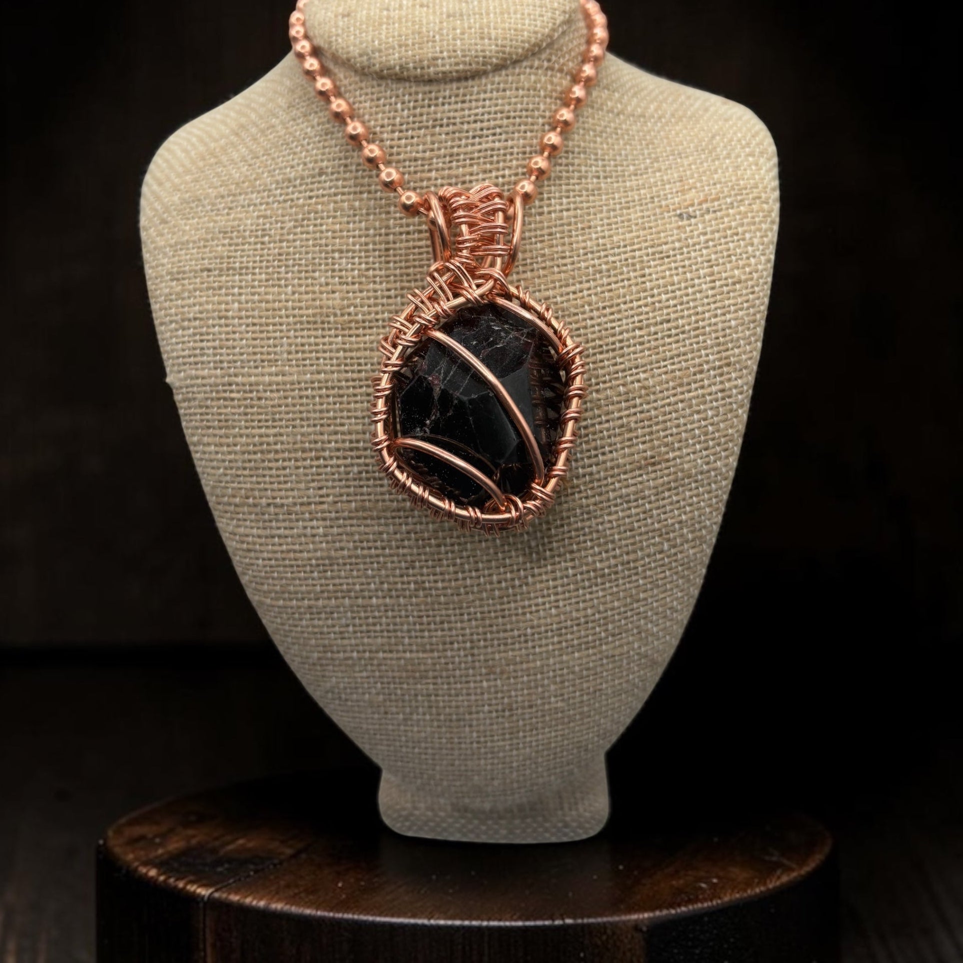 High Quality Garnet 24” Necklace
