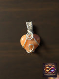 Peach Moonstone Necklace