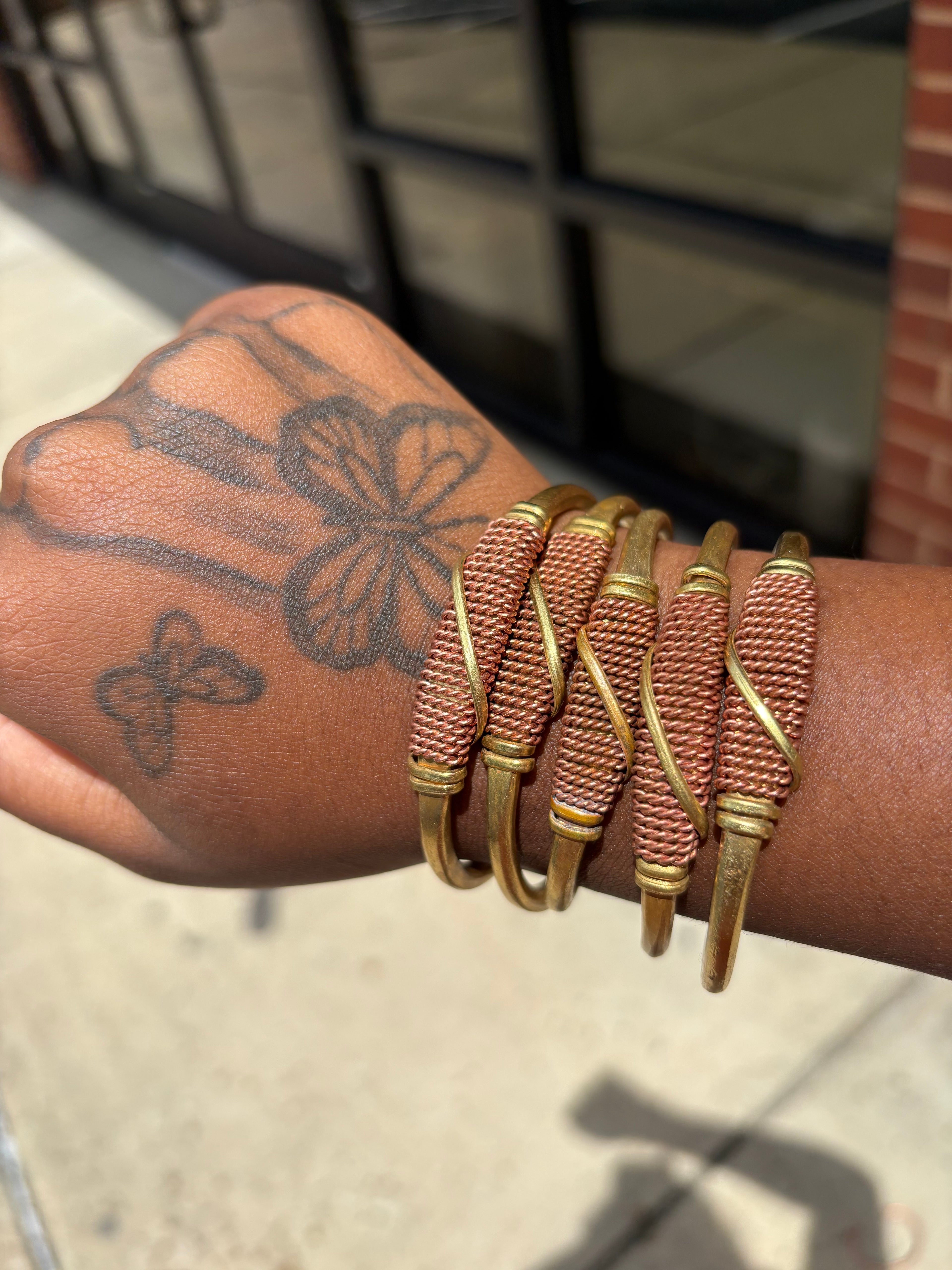 Brass Harmony Bangles