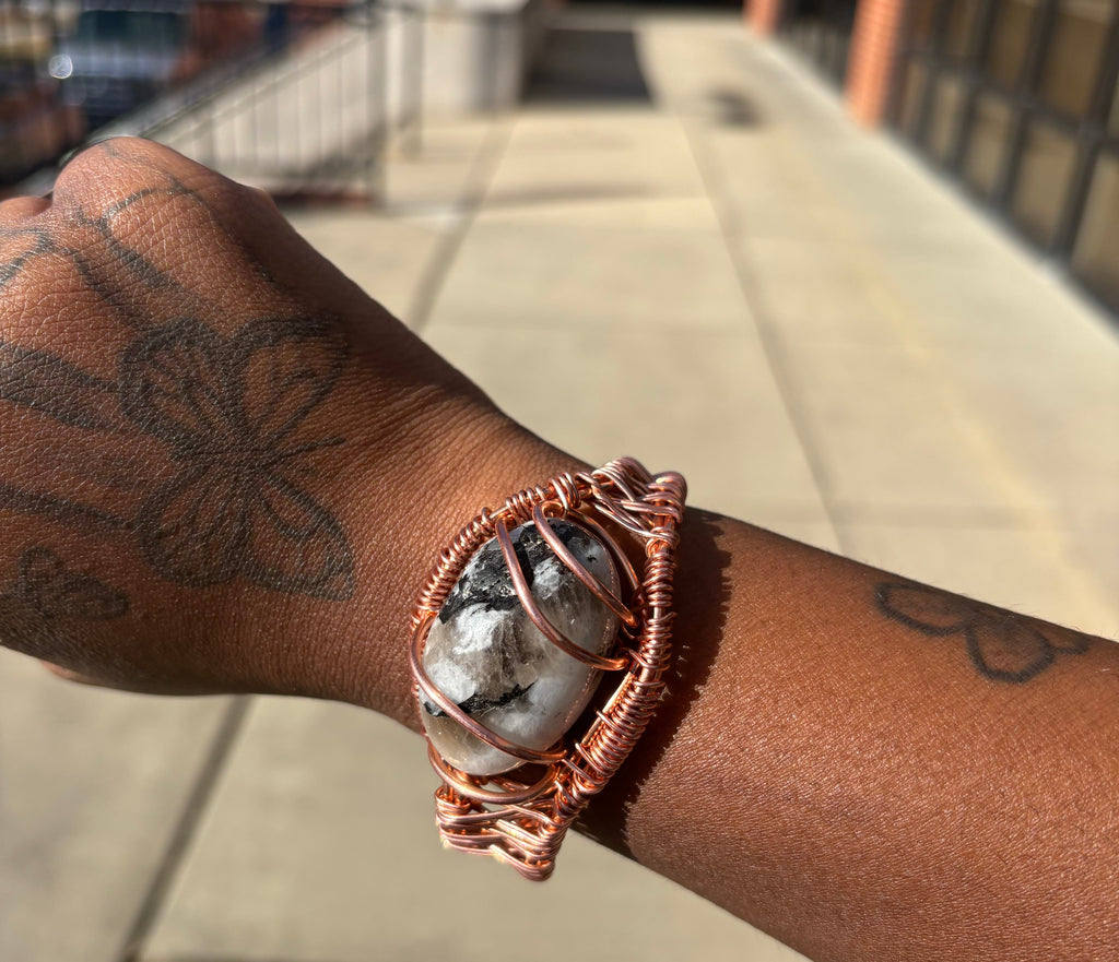 Rainbow Moonstone Bracelet