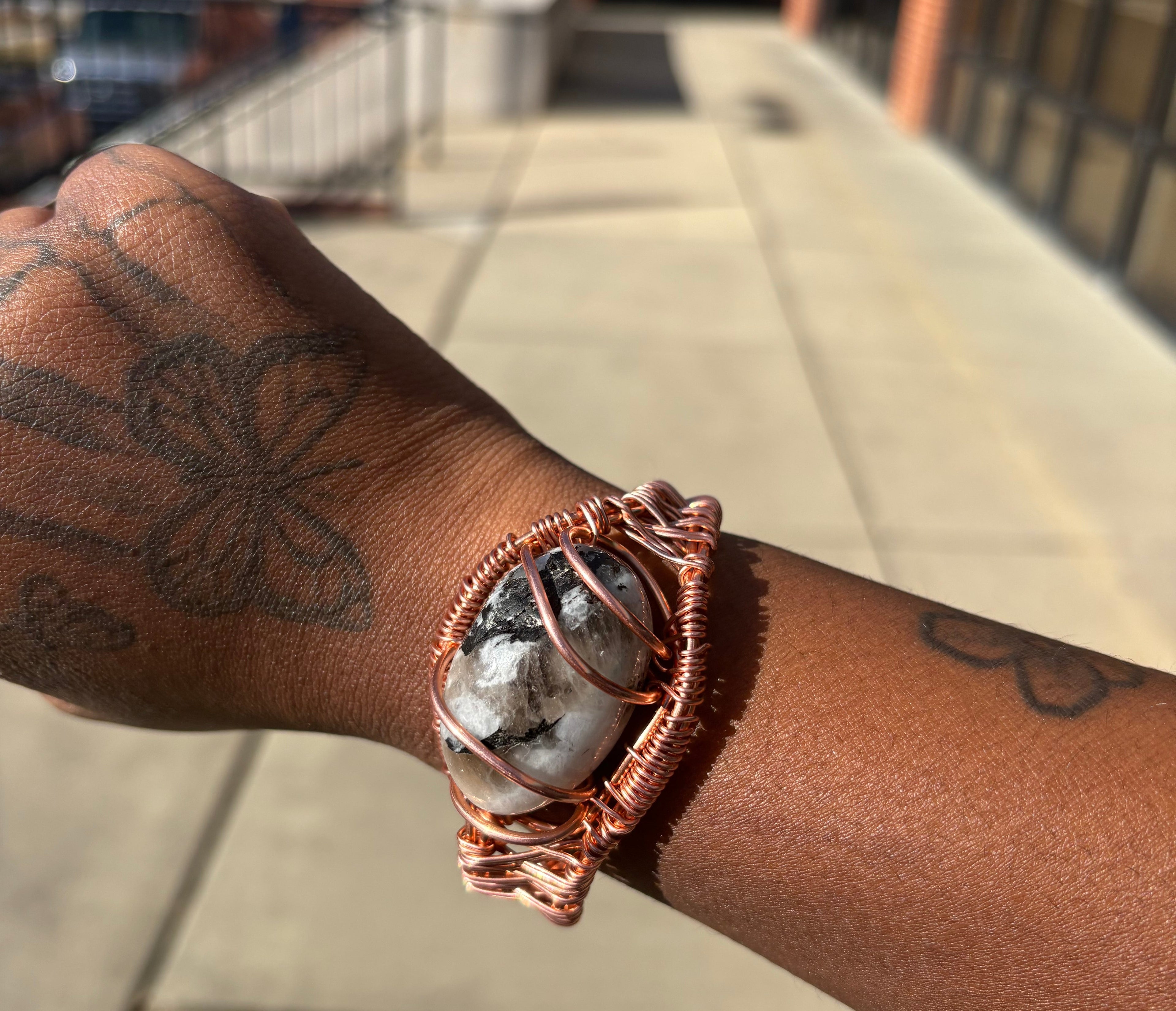 Rainbow Moonstone Bracelet