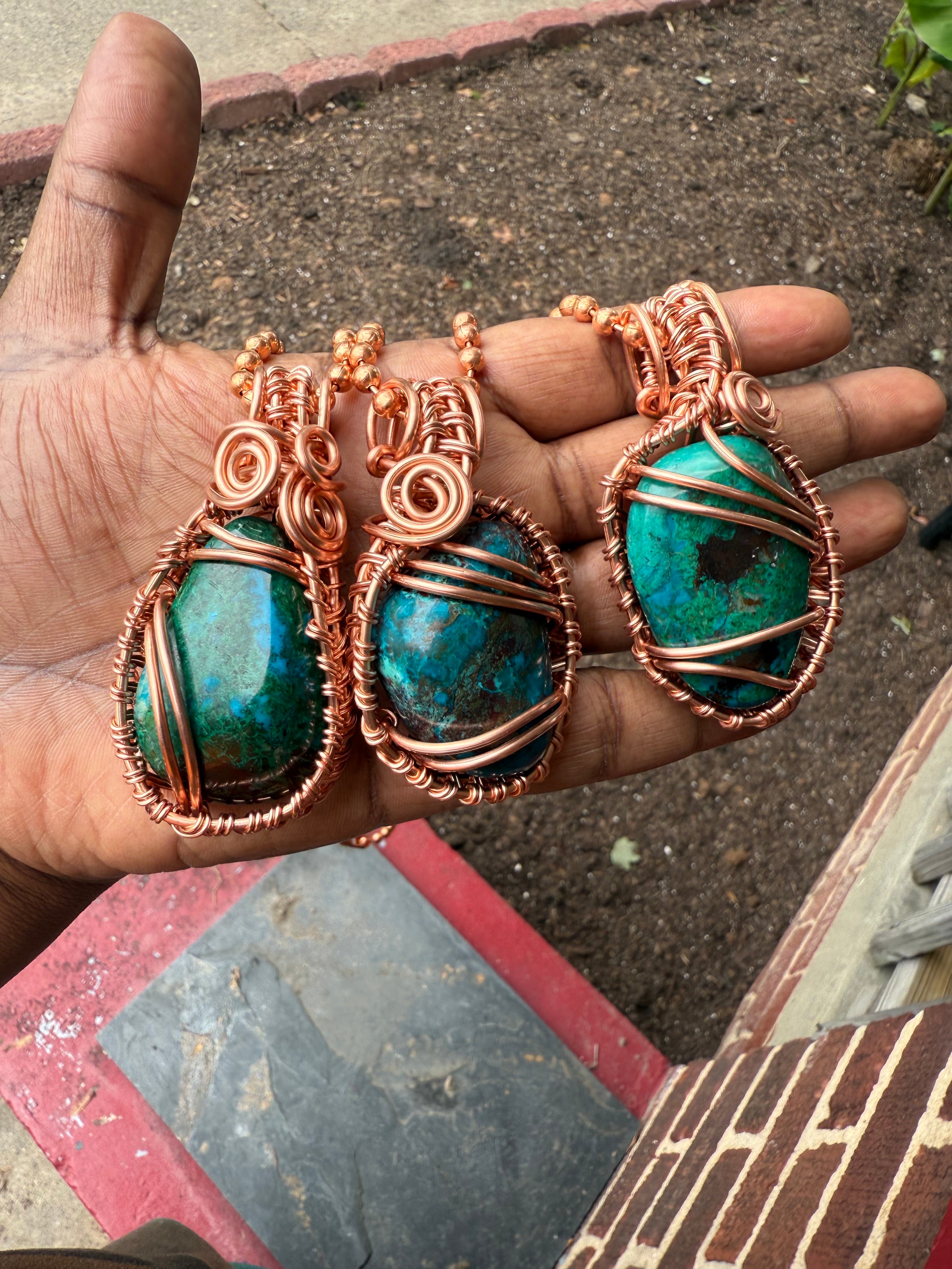 Chrysocolla Necklace