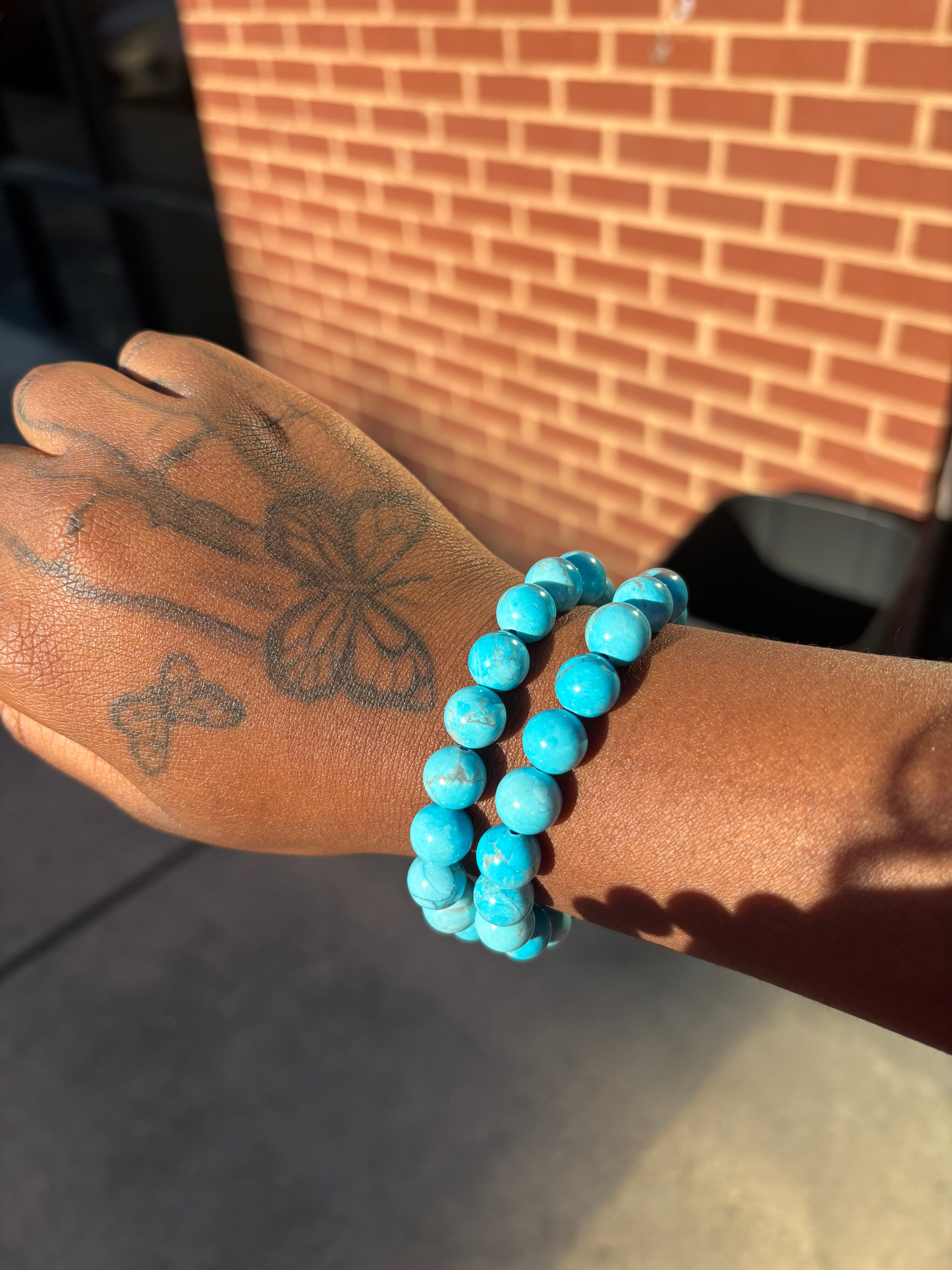 10mm Beaded Bracelet